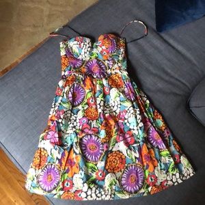 Colorful Bustier Dress